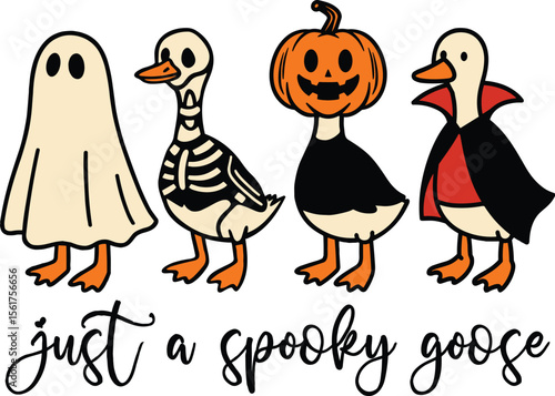 Just a Spooky Goose