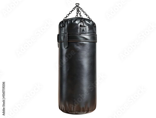 Classic punching bag with durable leather cover design