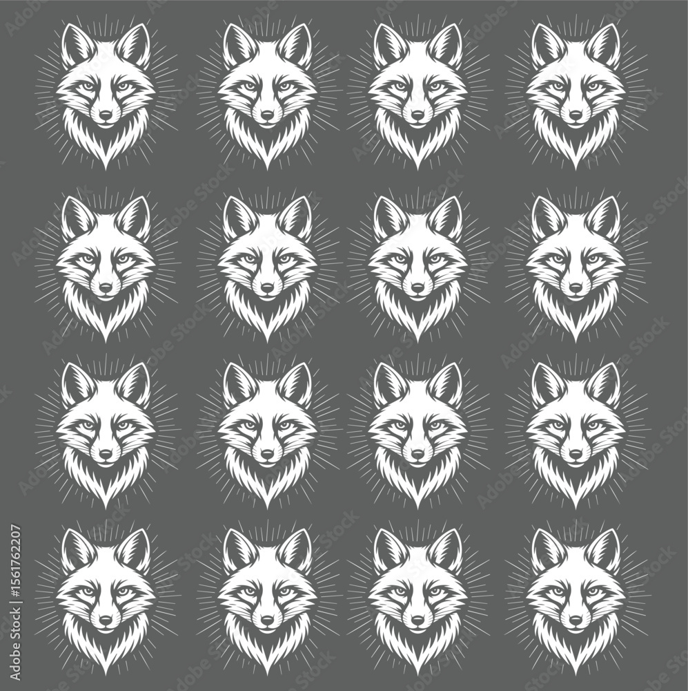 Obraz premium Lion icon logo