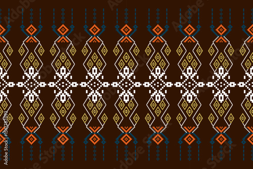 Ethnic  Pixel Patterns, Traditional Designs pattern  for Saree, Patola Saree, Dupatta, Dupatta, Clothes, Batik, Knitwear, Embroidery,background or wallpaper