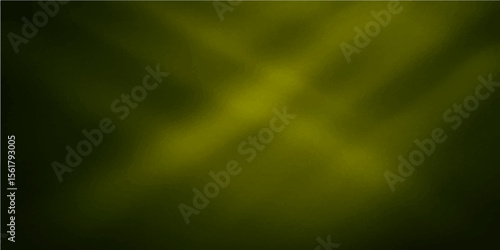 Green abstract background with radiant light rays and smooth gradient texture design