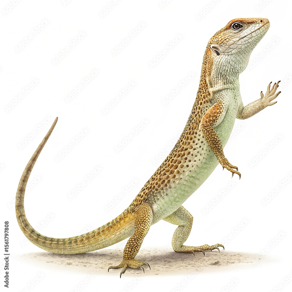 Fototapeta premium Desert Lizard Macro