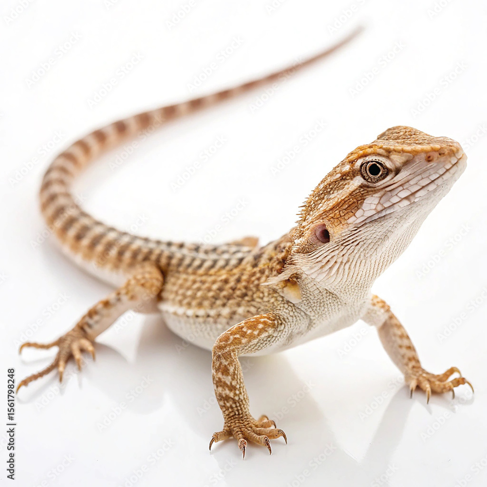 Naklejka premium Desert Lizard Macro