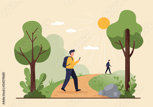 Exploring the Mind-Body Connection Climate Psychology and Nature Walks for Well-being
