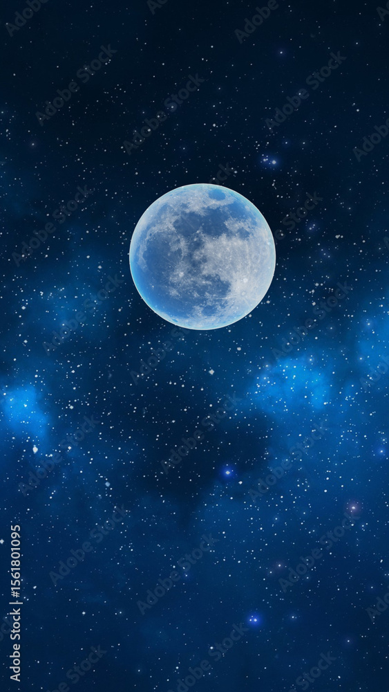 Fototapeta premium Blue Sky Phone Wallpaper