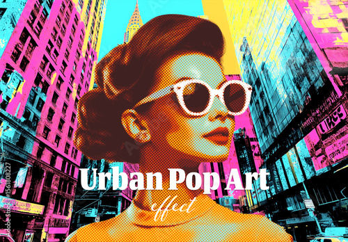 Urban Pop Art Photo Effect
