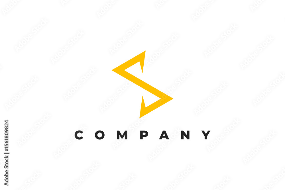 letter s electricity and energy logo letter s electricity and energy logo