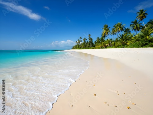 view on the beach