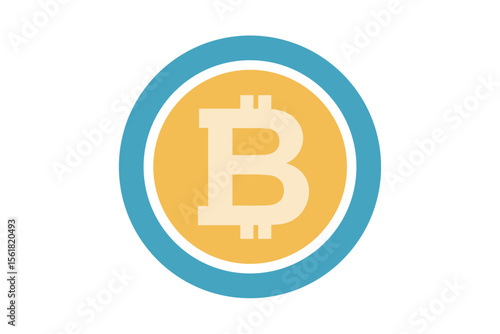 Symbolic representation of the cryptocurrency Bitcoin, which symbolizes digital currency, blockchain technology and decentralized financial innovation.