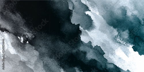 A purple and black backdrop with abundant smoke rising from both the top and bottom corners. abstract vintage randomly painted canvas, fabric with color paint spots and blots texture for design	