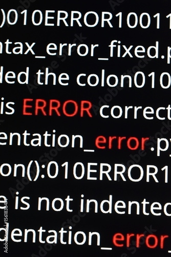 A collection of programming and computer science images displaying software code on a dark monitor screen with highlighted 