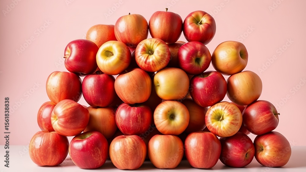 Vibrant Stack of Apples Vibrant Stack of Apples