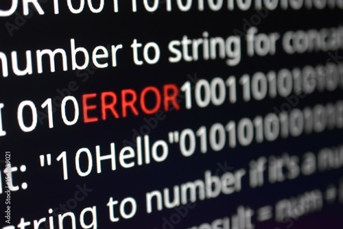 A collection of programming and computer science images displaying software code on a dark monitor screen with highlighted 