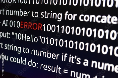 A collection of programming and computer science images displaying software code on a dark monitor screen with highlighted 