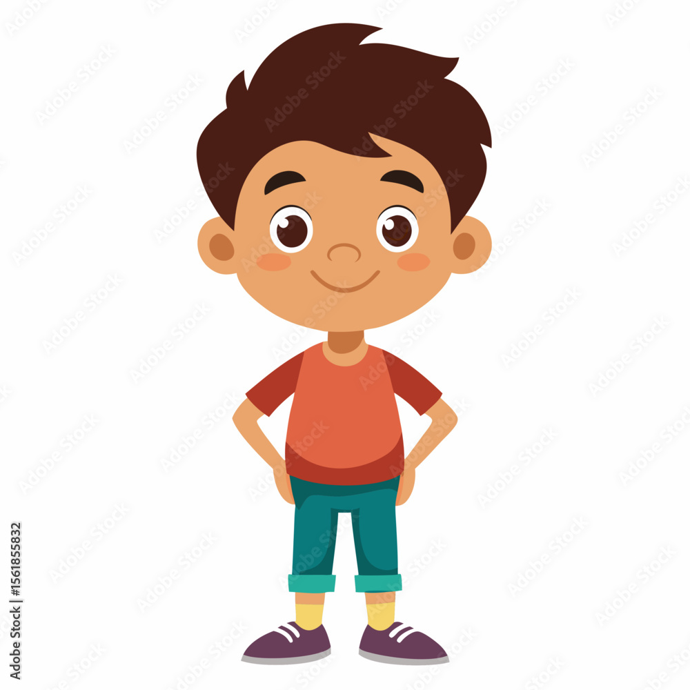 happy Latino boy, Latin boy, Hispanic boy, smiling boy, joyful child, full body boy, full-length boy, standing boy, cheerful child, cartoon boy, child character, Latino kid illustration, white backgro happy Latino boy, Latin boy, Hispanic boy, smiling boy, joyful child, full body boy, full-length boy, standing boy, cheerful child, cartoon boy, child character, Latino kid illustration, white backgro