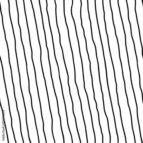 Diagonal striped seamless pattern with hand drawn pencil textured thin lines....
