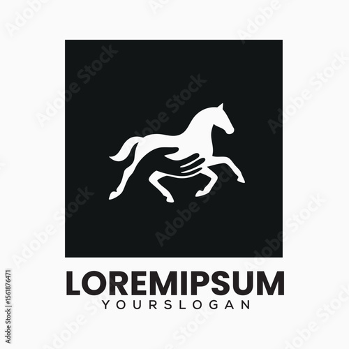 PrintProtecting Horse Care Logo Design
