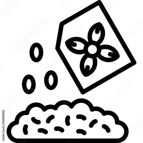 Flower Seed Icon