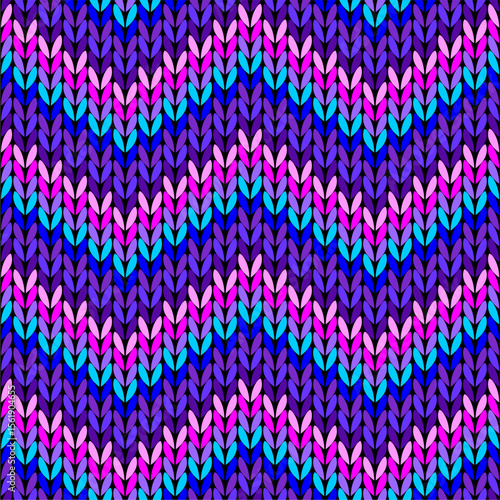 Knitted background pattern wallpaper knitting decorative print handmade textile knitting handiwork	
