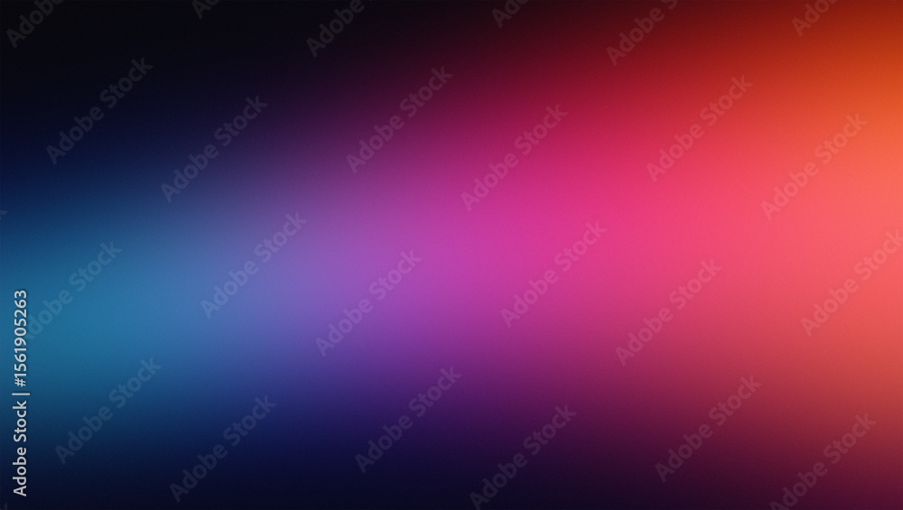 Obraz premium A vibrant gradient background transitions from dark blue to deep red and purple, creating a smooth and blurred texture