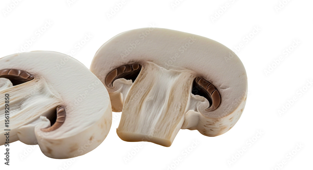 Fototapeta premium mushroom on white background