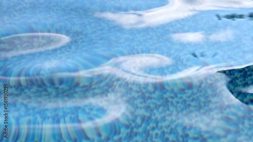 blue water background