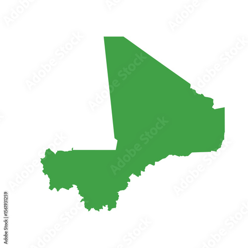 Mali Map Boundary