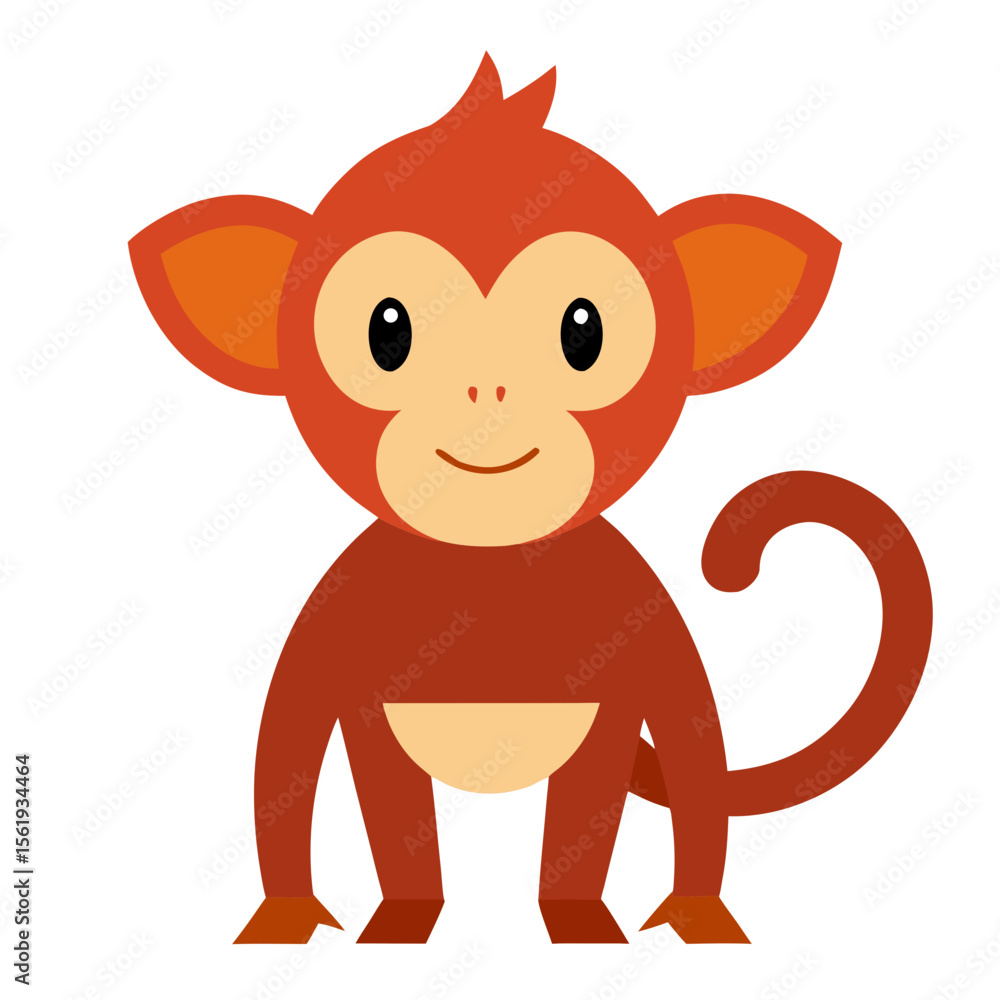 Obraz premium monkey vector