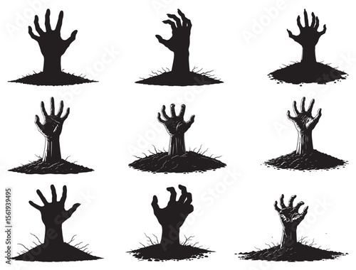 CREEPY HAND SILHOUETTE
