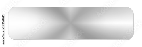silver banner. Stickers Collection For Branding, Product Promotion, Logo Or Packaging Design. Vector Illustration