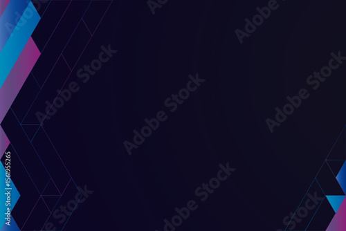 template-presentation-geometric-blue-purple