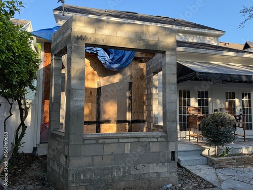 Construction to Build an Extension to the House