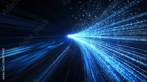 Abstract digital light tunnel