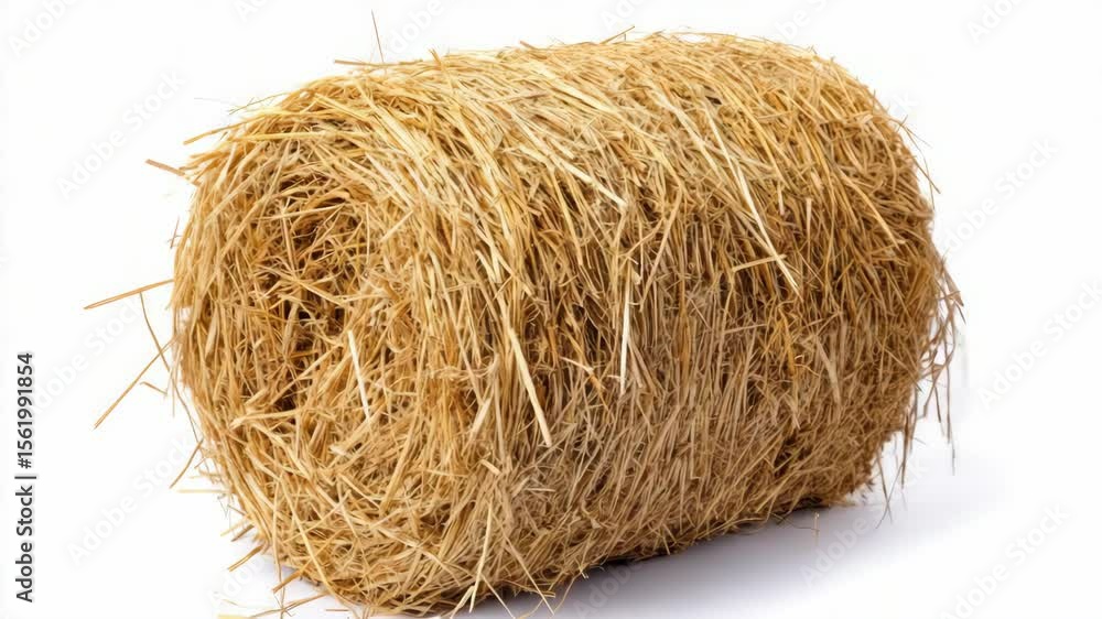 Natural hay bale used for agricultural purposes, such as bedding for livestock or sustainable farming practices. Natural hay bale used for agricultural purposes, such as bedding for livestock or sustainable farming practices.