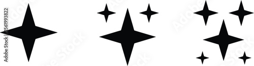 Sparkle and Star Icons: Glimmering Elements for Design and Celebration