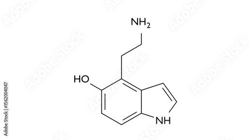 Bild auf Leinwand faefhi molecule, structural chemical formula, ball-and-stick model, isolated ima