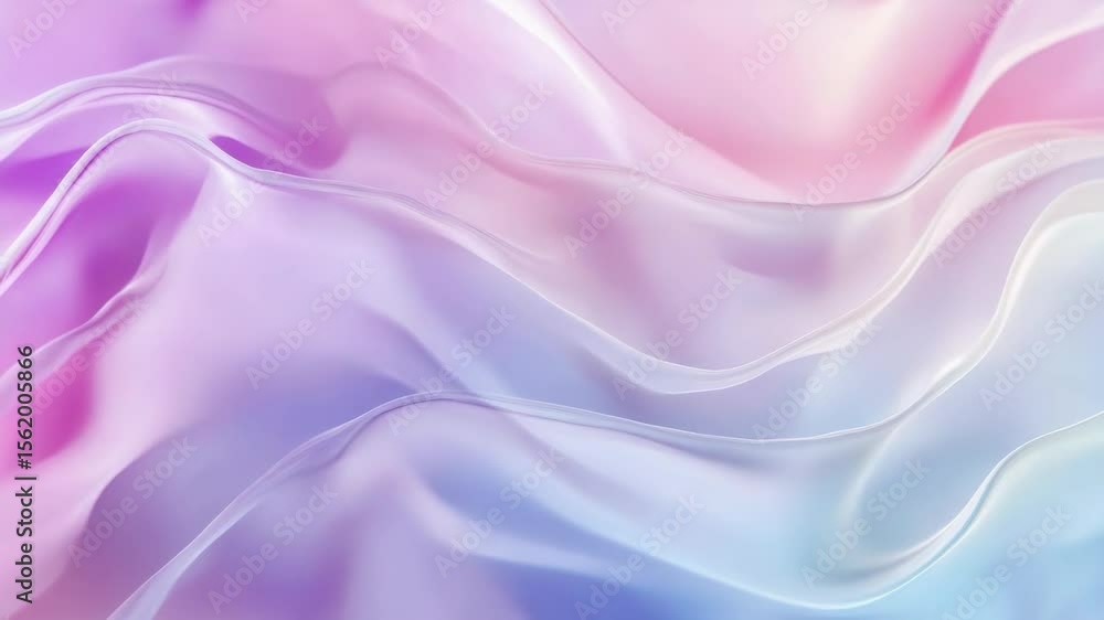 This is a vibrant and fluid abstract painting that captures the essence of watercolor art. With wavy lines in shades of pink, blue, and purple, it exudes a textured, dreamlike quality. This is a vibrant and fluid abstract painting that captures the essence of watercolor art. With wavy lines in shades of pink, blue, and purple, it exudes a textured, dreamlike quality.