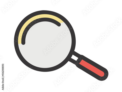 Simple Line Art Illustration of a Hot Pan with Steam, A minimalist, vector illustration of a frying pan heating up.
