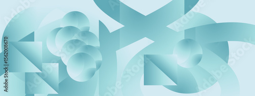 Abstract geometric background design