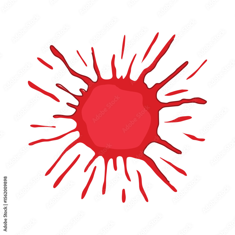 detection blood stain cartoon vector illustration detection blood stain cartoon vector illustration