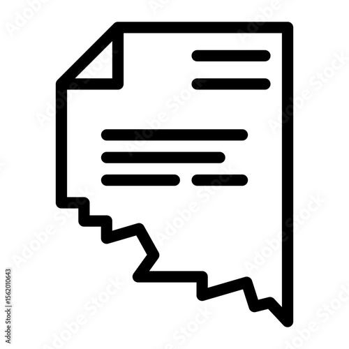 broken file icon