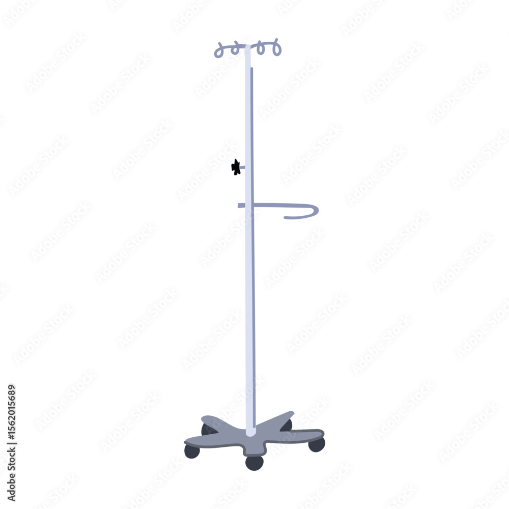 nutrition hydration iv drip stand cartoon vector illustration nutrition hydration iv drip stand cartoon vector illustration