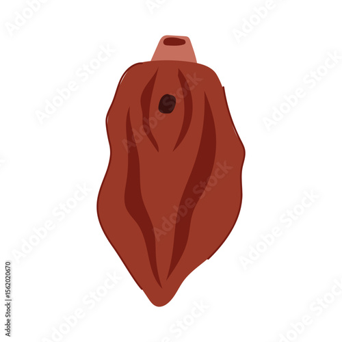 helminth parasite cartoon vector illustration