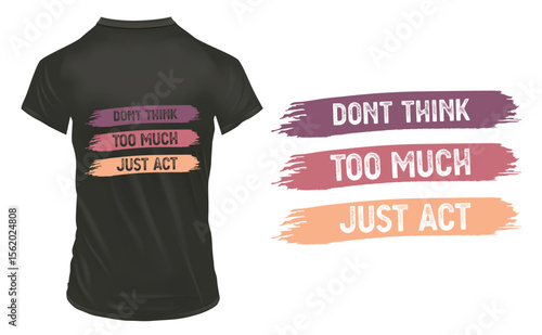 Motivational Typography Vector tee shirt design