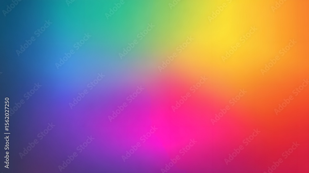 Obraz premium Colorful gradient mesh background in vibrant rainbow colors light editable soft color vector illustration