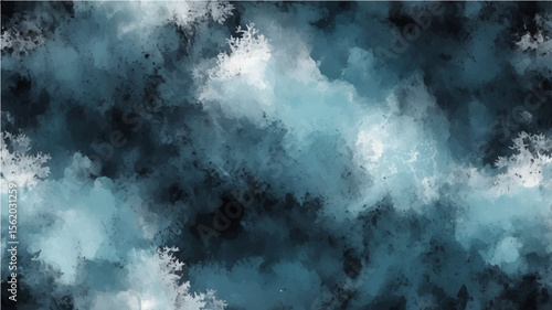 abstract Dark stormy clouds moving across the sky in a dramatic and moody atmosphere