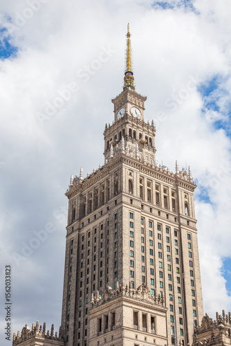 Wallpaper Mural Warsaw city center. The building Architecture landmark. Poland, Warsaw sight Torontodigital.ca