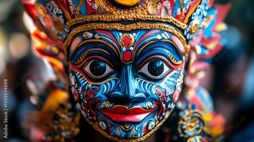 Fototapeta premium Balinese Deity Sculpture.