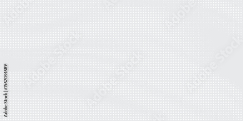 Dot white gray wave light technology texture background. Abstract big data digital concept.