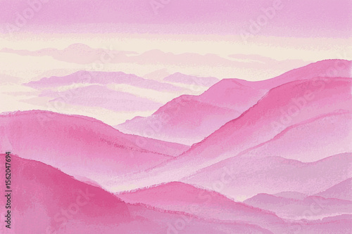 Rose Petal Mist Pink background isolated watercolor vector illustration svg